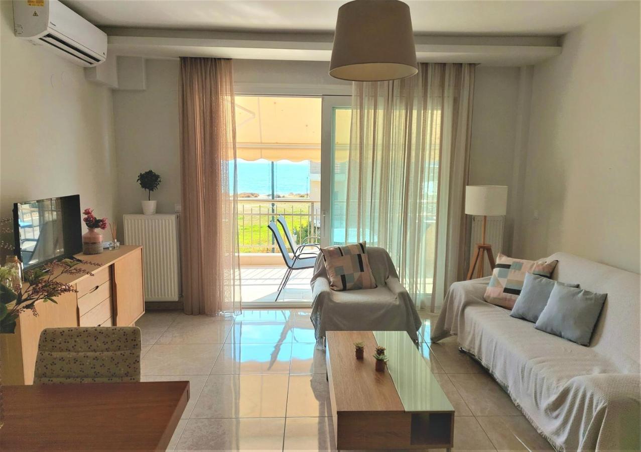 Myrsini'S Sea View Apartment Néa Péramos エクステリア 写真