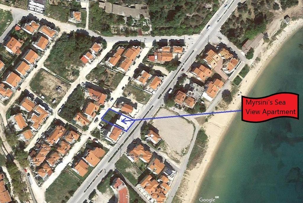 Myrsini'S Sea View Apartment Néa Péramos エクステリア 写真
