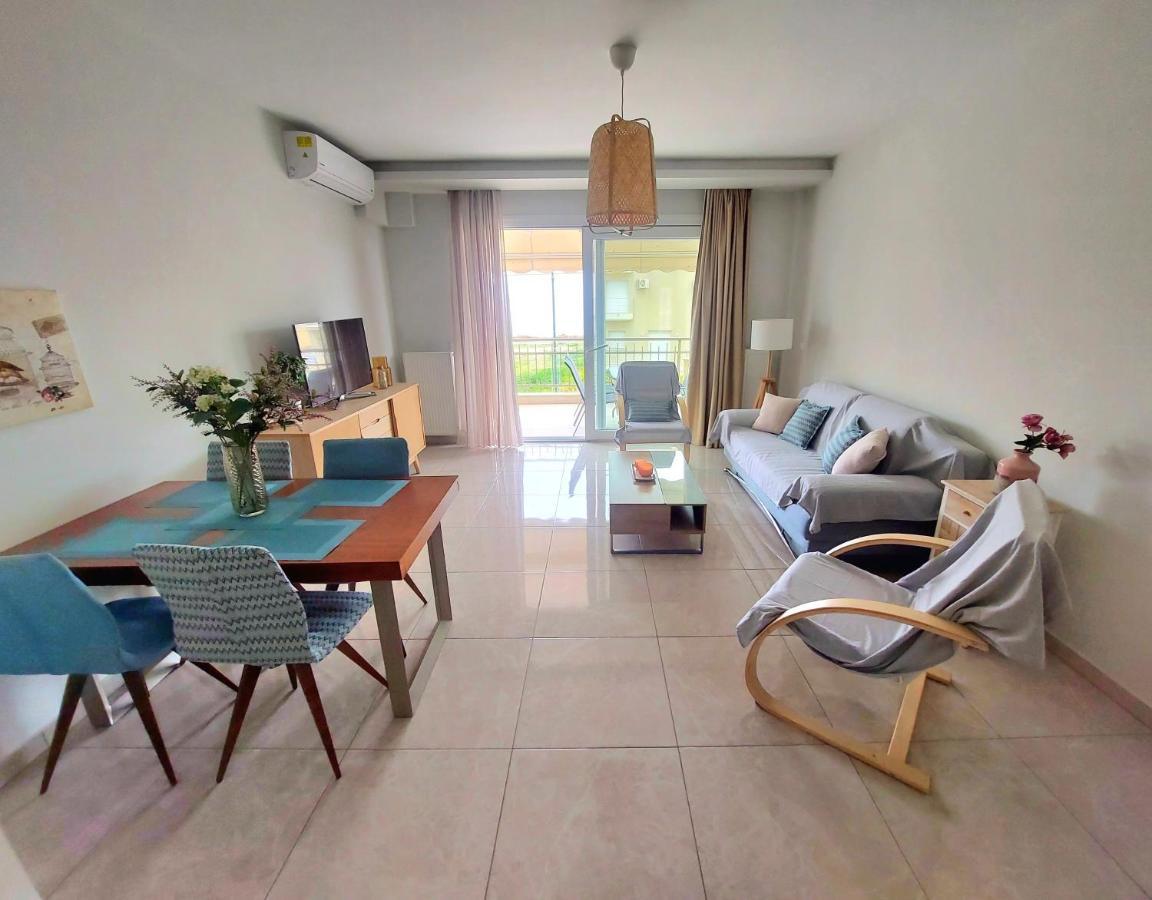 Myrsini'S Sea View Apartment Néa Péramos エクステリア 写真