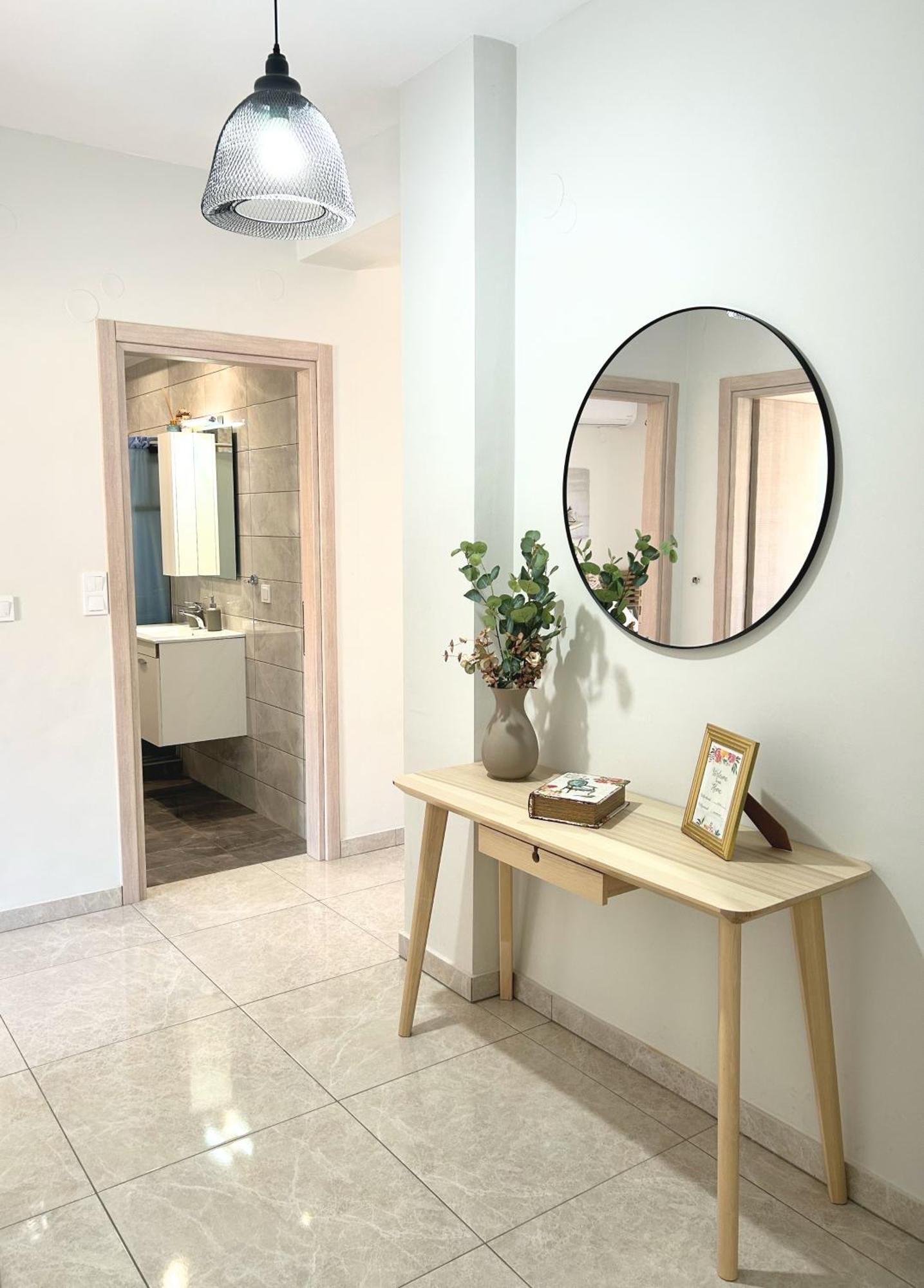 Myrsini'S Sea View Apartment Néa Péramos エクステリア 写真